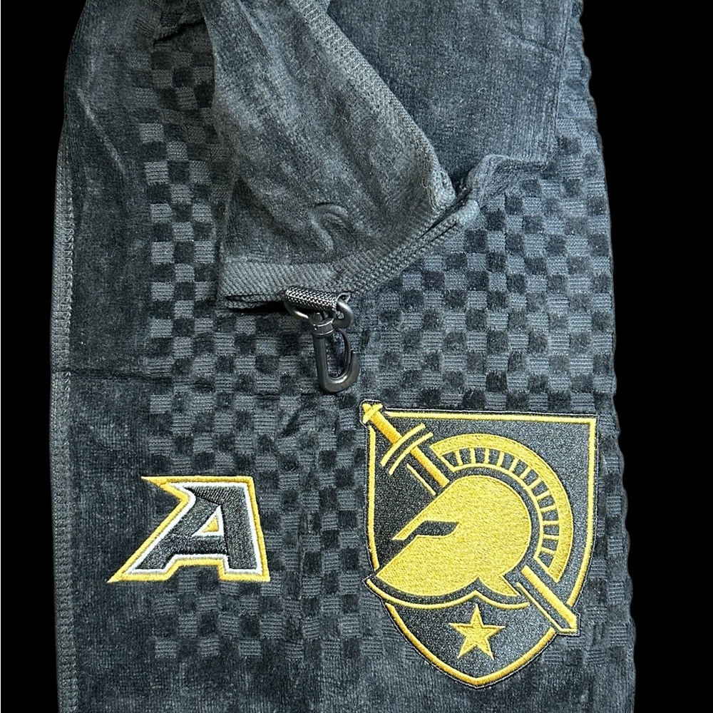 West Point (5in) Golf Towel (6in X 23in) 56k Stitches Cotton towel